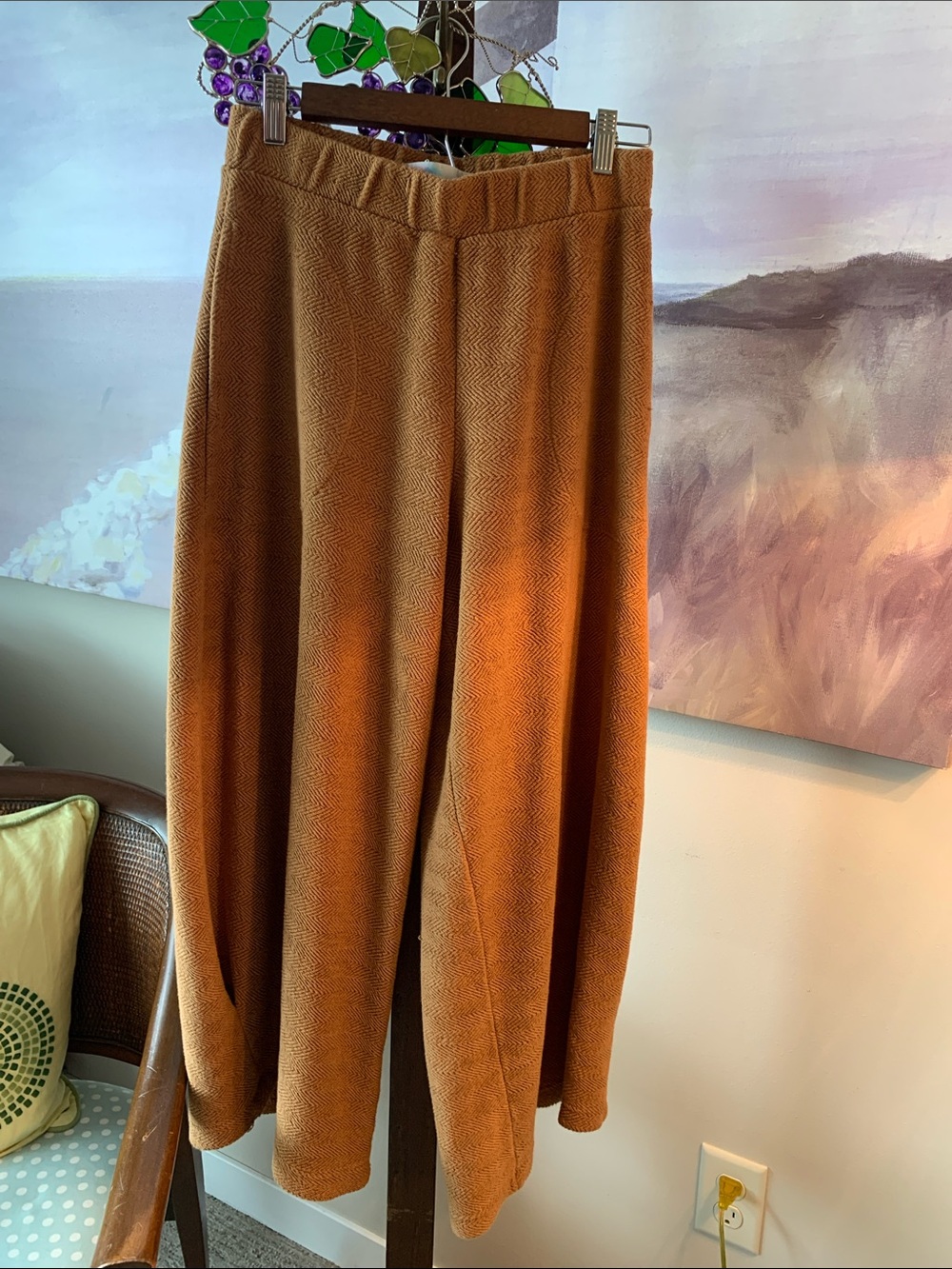 Free People Beach
Brown Knit Tapered
Haram Style Pant Size SP